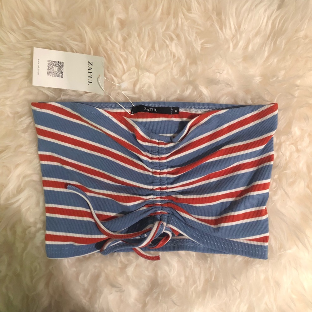 Striped Tube Top